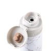 FLG 500ml White Marble Insulated Bottles