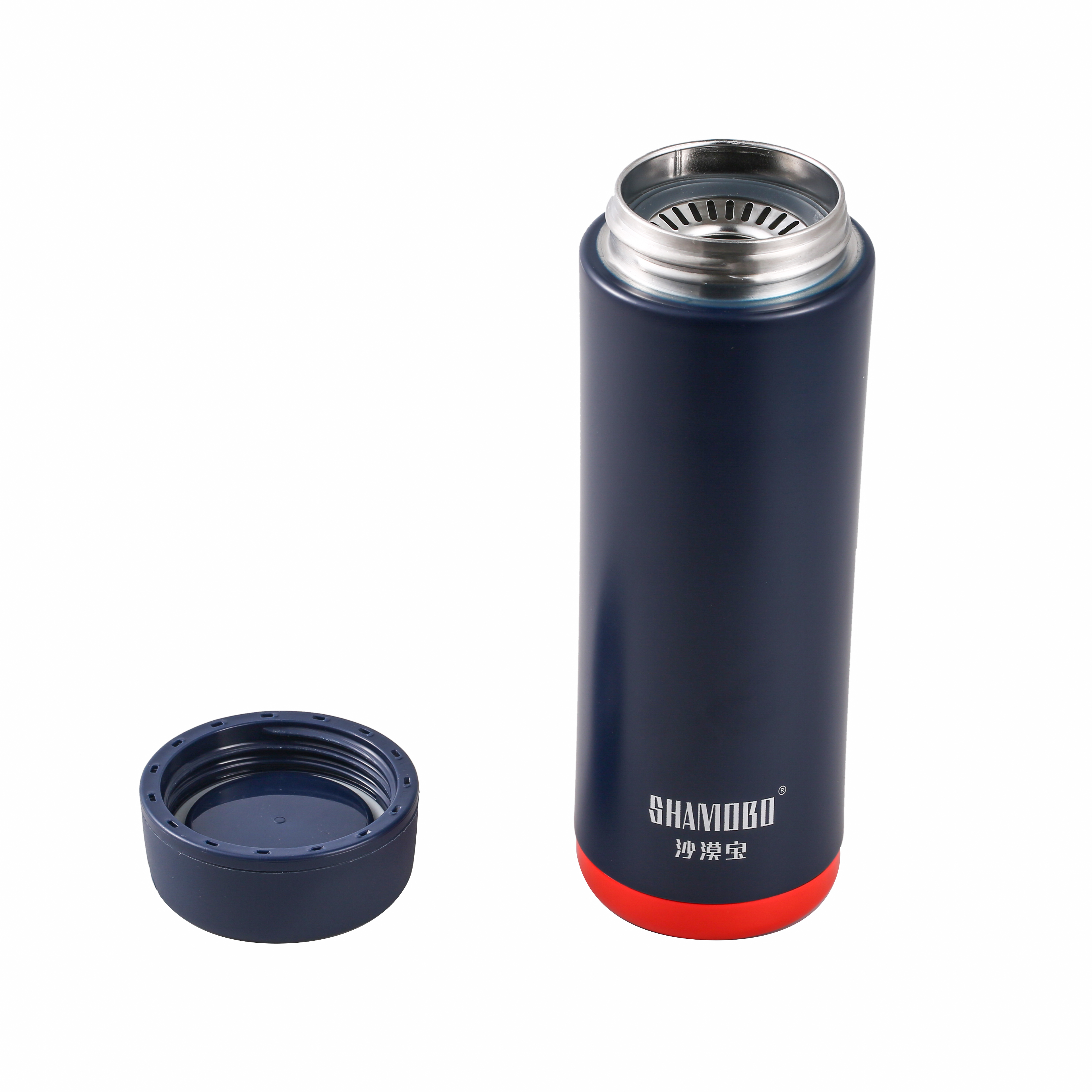 WL 400ml Navy Blue Business Bottle