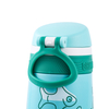 XQD Turquoise Fish 350ml Insulated Bottle with Straw