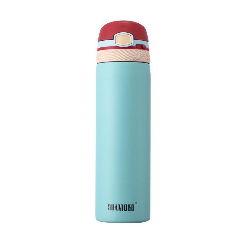 SHAMOBO Outdoor Vacuum Insulated Stainless Steel Water Bottles