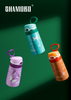 XQD Turquoise Fish 350ml Insulated Bottle with Straw